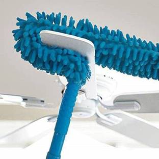 KALARTH ENTERPRISE Flexible Microfiber Cleaning Brush Feather Duster with Extendable Rod for Ceiling Fan Wet and Dry Duster Set