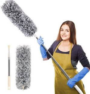 SRBK fashion 100in Telescopic Microfiber - Flexible L/S/O Bendable Head Wet and Dry Duster