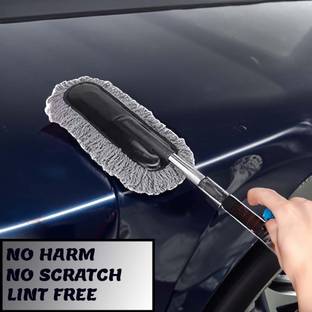 BLESSING Blessing Car Cleaning Brush Mop Adjustable Car Duster Wet and Dry Duster CC_B Vehicle Interior Cleaner