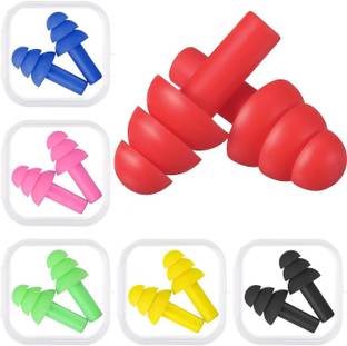 ZIRAK Soft Silicone Noise Reduction Ear Plugs For Meditation Swimming Ear Plug