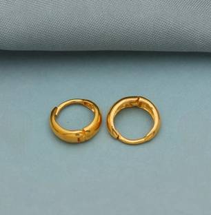 MA FASHION Kaju bali Gold Earring Set, Hoop Earring