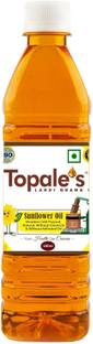 Topale's Lakdi|Wood Pressed Virgin Sunflower |Massage|Kachi Ghani/UnrefindNatural Sunflower Oil PET Bottle