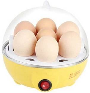 ORJILO Egg Boiler Electric 7 Egg Poacher for Steaming, Cooking, Boiling and Frying, Egg Cooker