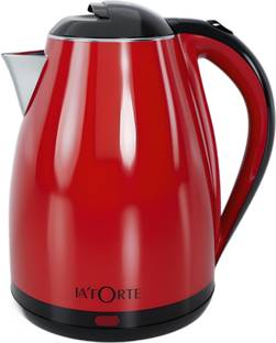 LA'FORTE by LA FORTE Electric Kettle Red EKLF001R Beverage Maker