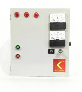 katariya 7.5 HP 3 Phase Panel Pump Starter with Single Phase Preventer 25 A Three Way Electrical Switch