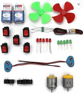 ERHIndia Basic Engineer kit for small Engineer Include 10 Type of different product DIY Electronic Components Electronic Hobby Kit
