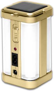 iDOLESHOP Solar 4 Tube 360 Degree Extra Bright Emergency Light 7 hrs Lantern Emergency Light