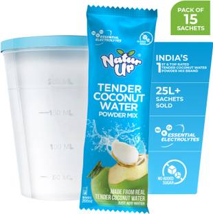 Naturup Tender Coconut Water Powder Mix | Nariyal Pani | No Artificial Colours, Flavours