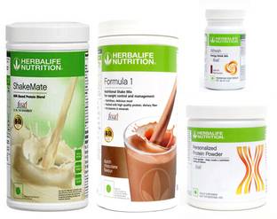 Herbalife Nutrition FORMULA1CHOCOLATE500PROTIEN200 GAFRESHENERGYDRINK ELAICHI 50 G SHAKEMATE 500 G Energy Drink