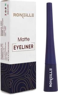 RONZILLE Liquid Matte Shine Eyeliner Long Lasting Waterproof Liner Smudge Proof Eye Liner 5 ml