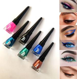 touchup 3 Matte and 3 Glitter Liquid Eyeliners 30 ml