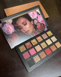 SHISHI Beauty Rose Gold Eyeshadow Palette(18 Shades In 1 Kit With Mirror) 18 g 18 g