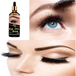 TRZ Grey Eyebrow Serum Oil - 100% Result guaranteed - For Perfect Black Eyebrows 30 ml