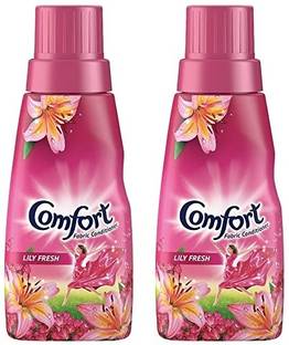 कम्फर्ट fabric conditioner Lily fresh 210ml (2 Bottels)
