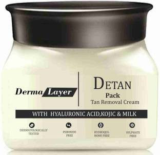 dermalayer De-Tan Cleanser Pack Tan Removal Cream 500 ml