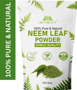 INTIMIFY Neem Powder Hair Growth, Fights Dandruff, Controls Excess Oil