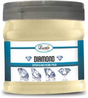 Luster Diamond Extra Glow Face Pack, For Oily & Dry skin, For Women & Men
