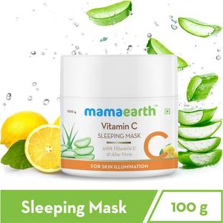 Mamaearth Vitamin C Sleeping Mask, For Women, for Skin Illumination - 100 g