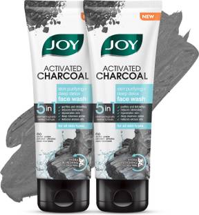 Joy Activated Charcoal Skin Purifying+Deep Detox Face Wash