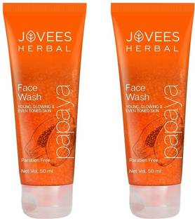 JOVEES Papaya 50ml facewash Pack of 2 Face Wash