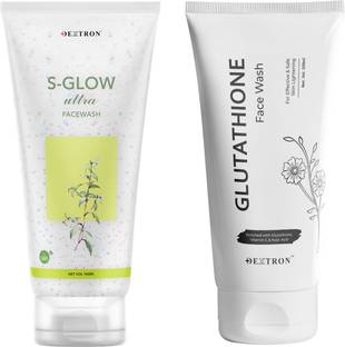 DEXTRON S-Glow Ultra & Glutathione Brightening  Combo – 200ml Face Wash