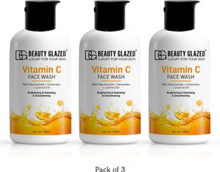 Beauty Glazed Skin Perfecting  With Niacinamide, Ceramides & Licorice Ext For Brighter, Glowing & Oil Free Skin Face Wash