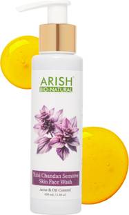 ARISH BIO-NATURAL Tulsi Chandan Sensitive Skin Face Wash