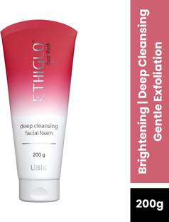 ETHIGLO Skin Lightening  with Kojic Acid, Niacinamide & Vitamin C Face Wash