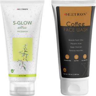 DEXTRON S-Glow Ultra & Coffee  Combo – 200ml Face Wash