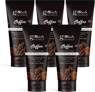 Globus Naturals Coffee For All Skin Types Face Wash