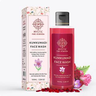 Mystic pure ayurveda Kumkumadi  for Skin Brightening- 100ml- SLS & Paraben Free  Face Wash
