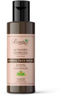 Luster Activated Charcoal (AloeVera) Herbal Face Wash