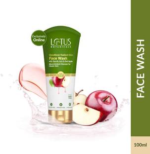 Lotus Botanicals GlycoBoost Radiant Skin  with Glycolic Acid & Red Apple|Fade Dark Spots Face Wash