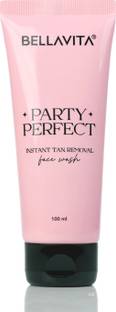 BELLAVITA Party Perfect 2-in-1  | Party-Ready Skin | Instant Tan Removal Face Wash