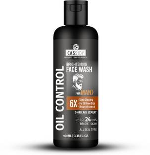 Cassidy OIL CONTROL FACE WASH For Men & Women For Deep Clense Skin Tone// Restores Natural Glow Face Wash