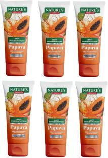 Nature's Essence Anti Pigmentation Papaya Gel Face wash, 6x50g Face Wash