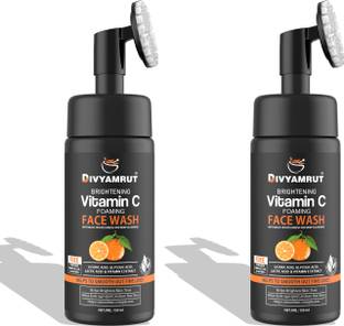 DIVYAMRUT "Vitamin C with Vitamin C and Turmeric for Skin Illumination ( 150 ml ) Face Wash