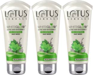 LOTUS HERBALS Whiteglow Active Skin Whitening & Oil Control |Brightens Skin Face Wash