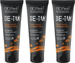 Biofresh Professional De-Tan  for Men and Women Enriched with Tomato Juice Face Wash