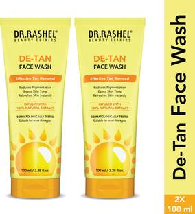 DR.RASHEL De-Tan with Clove & Peppermint for Tan Removal & Fresh Skin | All Skin Types Face Wash