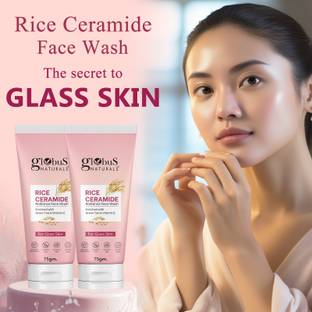 Globus Naturals Korean Glass Skin Rice Ceramide Face Wash