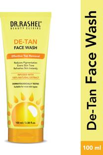 DR.RASHEL De-Tan with Clove & Peppermint for Tan Removal & Fresh Skin | All Skin Types Face Wash