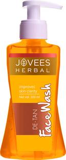 JOVEES Herbal De Tan For Tan Removal | All Skin Types | Paraben & Alcohol Free Face Wash