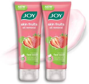 Joy Skin Fruits Oil Control Strawberry  For Oily Skin Face Wash