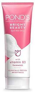 POND's BRIGHT BEAUTY WITH VITAMIN B3 SPOT LESS GLOW FACE WASH 200 GM Face Wash