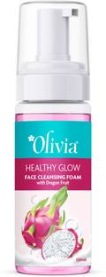 Olivia Clarifying Face Cleansing Foam with Dragon Fruit - 150ml-Prevents Acne,Blemishes Face Wash