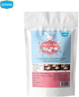 GINNI Magic Coin Tablet Tissue Napkin Dry Coin Tissue Expands With Water For Multi-Use