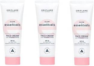 Oriflame ESSENTIALS Fairness Essentials Face Cream with Vitamins E & B3 SPF 10 Pack of 3