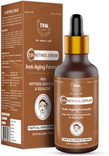 TNW - The Natural Wash 0.5% Retinol Serum | Anti-Ageing | Peptides | Squalene | Bakuchiol