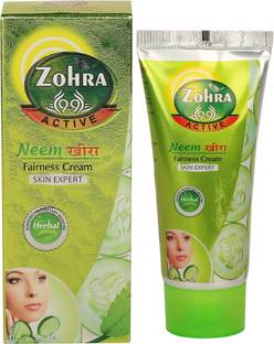 Zohra Neem Khira Fairness Cream (60g) Pack of 3